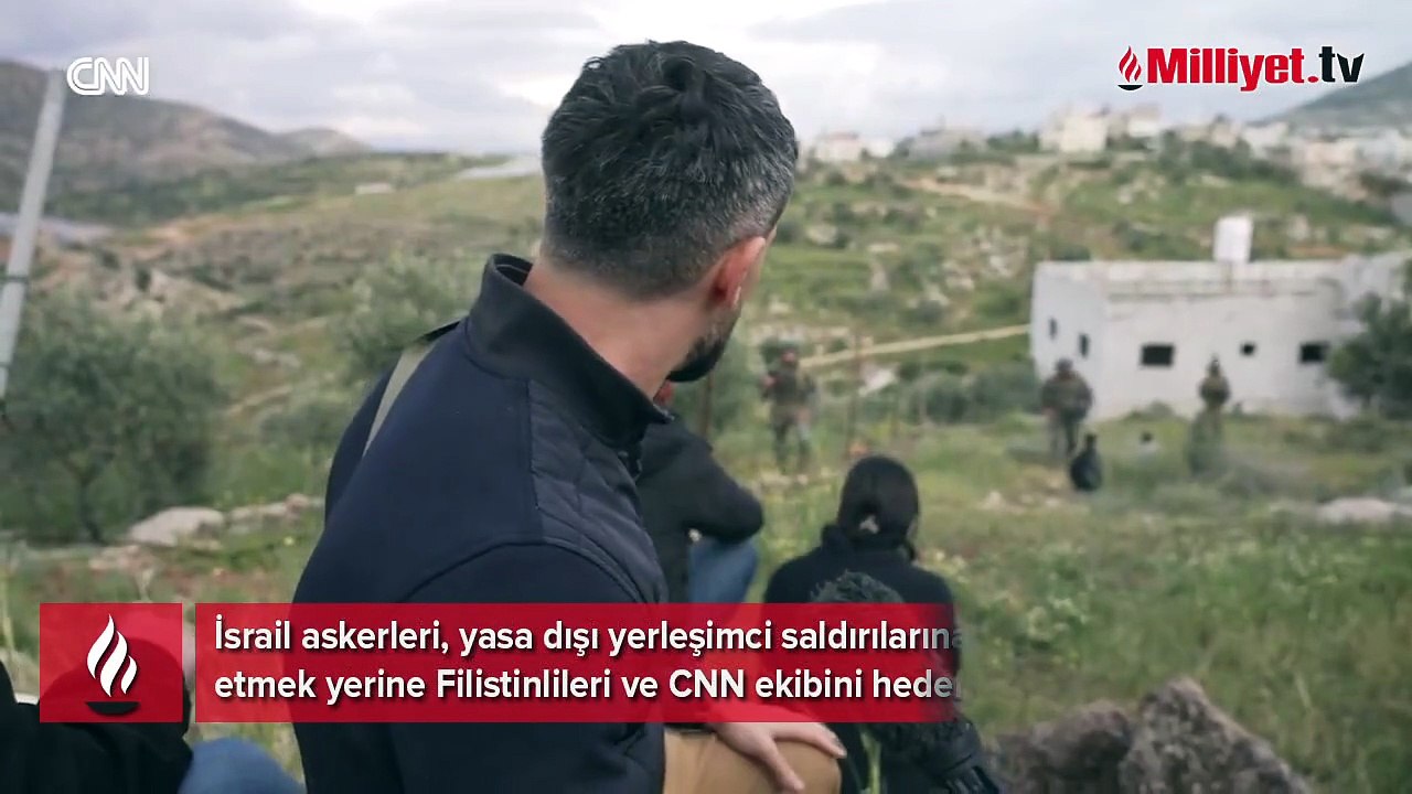 İşgal altındaki Batı Şeria'da CNN ekibine İsrail şiddeti! 'Boğazını sıkıp yere yatırdılar'