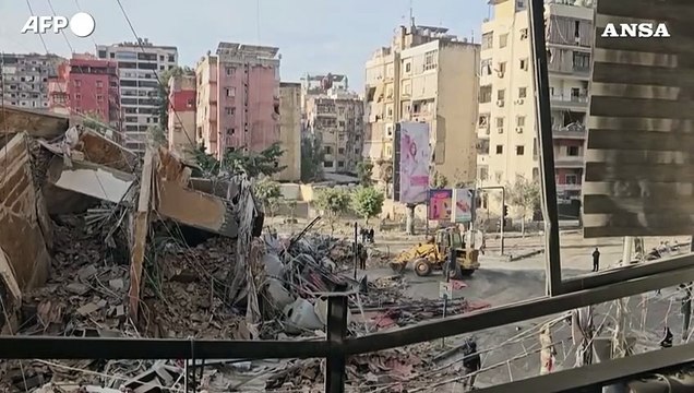 Libano, proseguono senza sosta i bombardamenti israeliani su Beirut sud