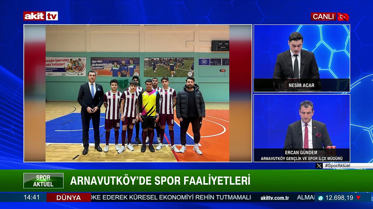 Spor Aktüel - Nesim Acar/Ercan Gündem " Arnavutköy'de spor faaliyetleri" 28.03.2026