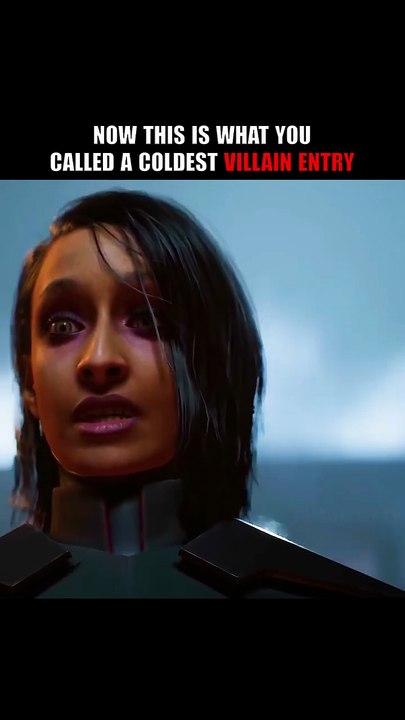 The most villainous entrance