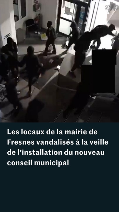Fresnes : la mairie vandalisée la veille de l'installation du nouveau conseil municipal