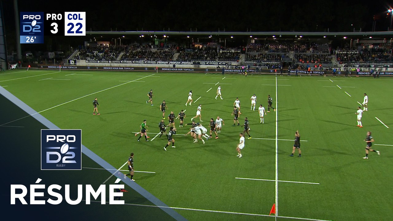 PRO D2 Saison 2025-2026 J24 - Résumé Provence Rugby - Colomiers Rugby