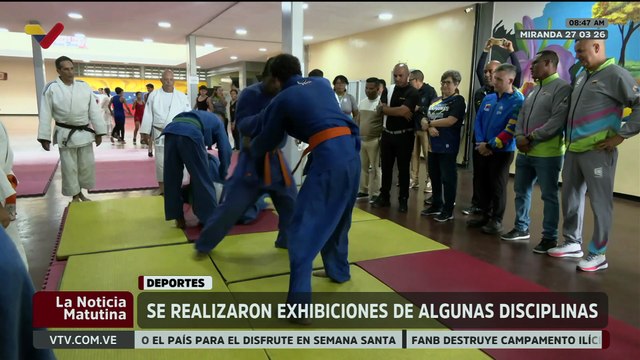 Miranda | Exhiben las disciplinas deportivas para fortalecer la educación física en la juventud