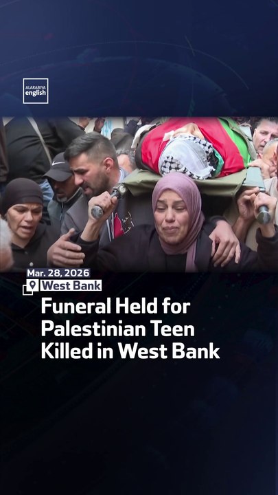 Funeral Held For Palestinian Teen Killed In West Bank