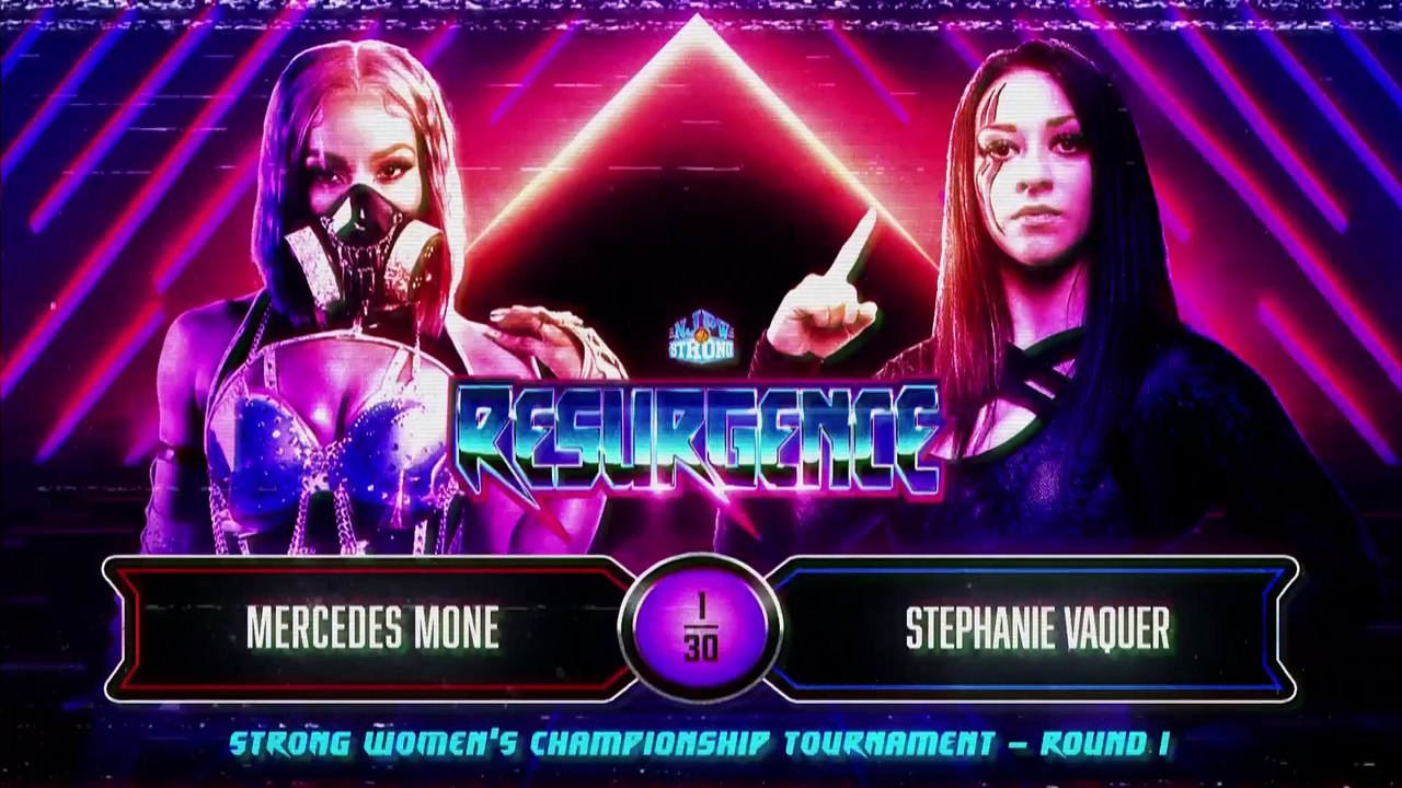 2023.05.22 NJPW STRONG Resurgence - Mercedes Moné vs Stephanie Vaquer