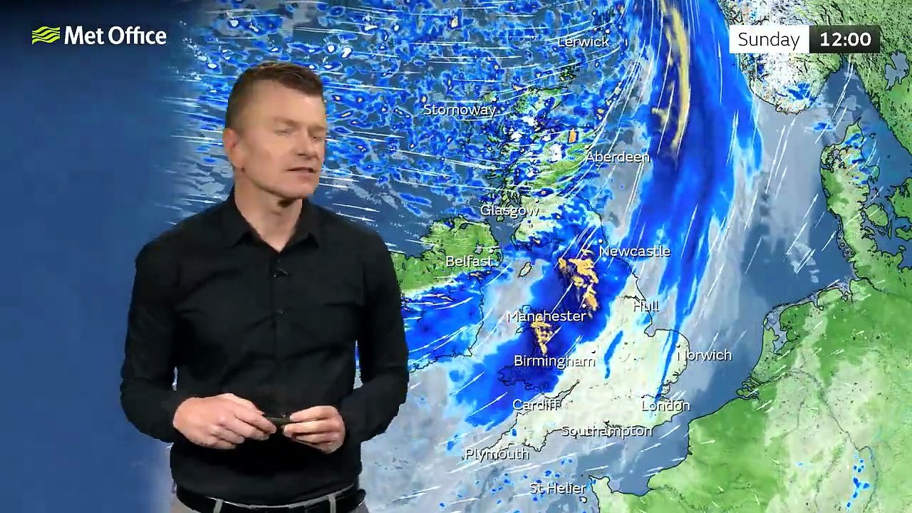 Met Office Saturday Evening Weather Forecast 28/03/2026