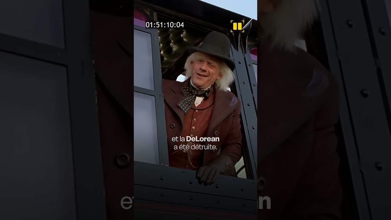 Un secret bien gardé dans Retour vers le futur 3 🕰️ Et vous, vous l'aviez remarqué ? 👀 🎤 : Thomas