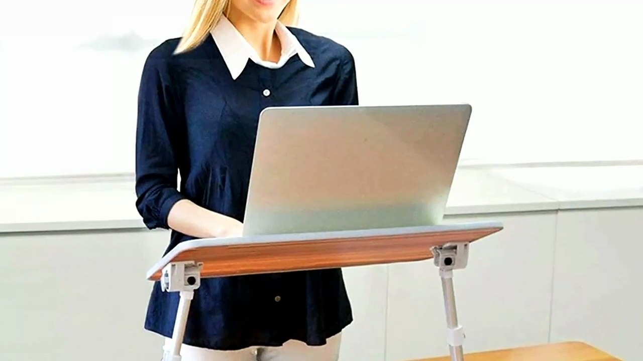 Amazon Basics Laptop Stand: Adjustable, Portable & Foldable