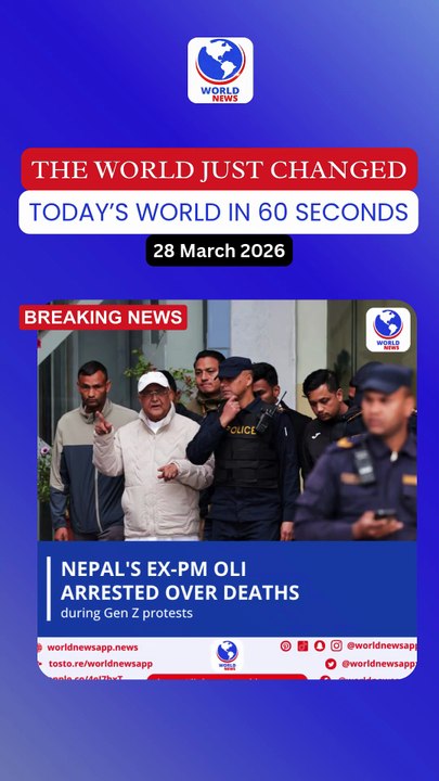Nepal's ex-PM Oli arrested over deaths during Gen Z protests