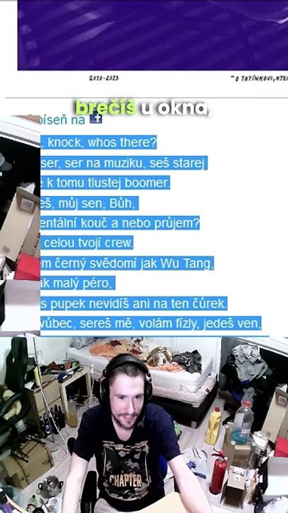 Zpívám track od MC Gey 🎤🔥