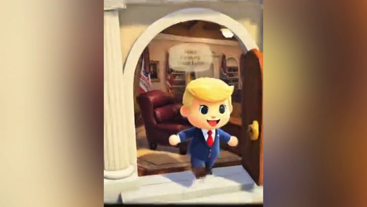 Donald Trump depicted as fan-favorite Nintendo character in bizarre White House video