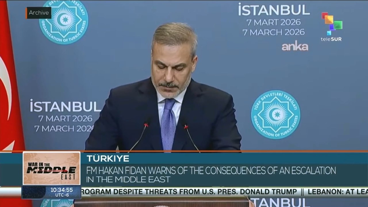 Türkiye: FM Hakan Fidan warns of the consequences of an escalation in the Middle East