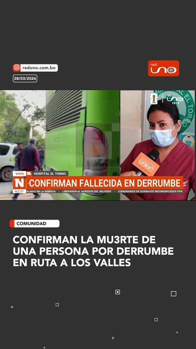 Confirman el fallecimiento de una persona por derrumbe en ruta a los Valles