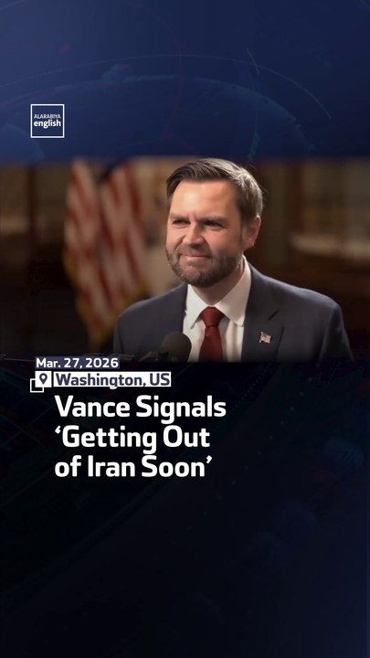 Vance Signals ‘Getting Out Of Iran Soon’