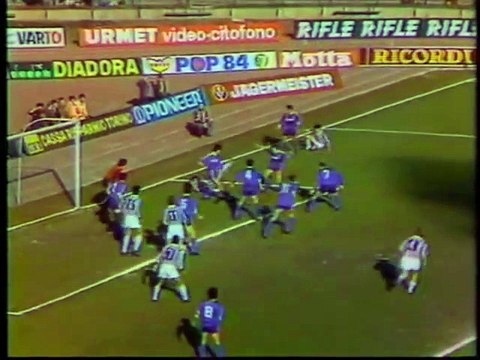 JUVENTUS TURIN - VERONE - 1985 - SAISON 1984/1985 -