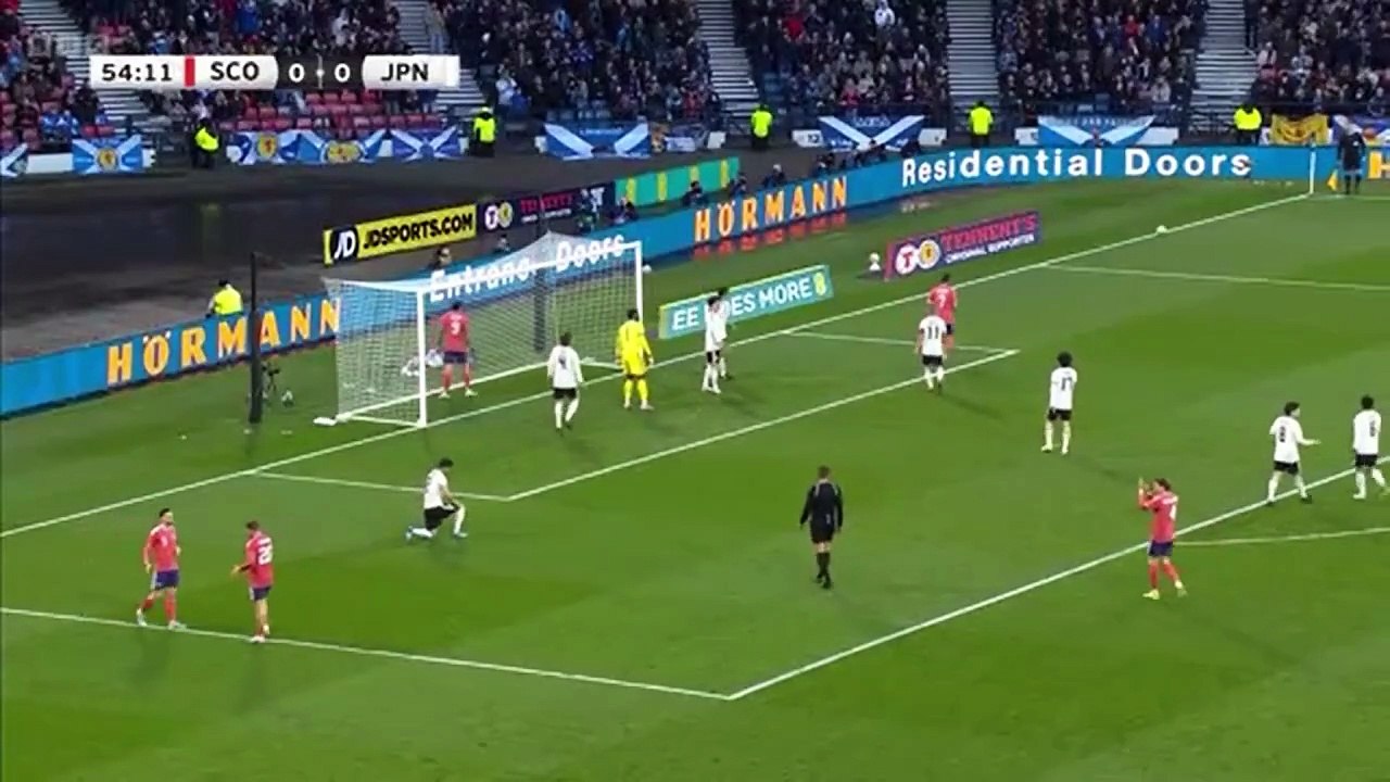 Scotland Vs Japan 2 half
