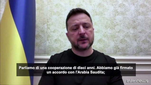 Zelensky: accordi decennali con i Paesi del Golfo sulla difesa