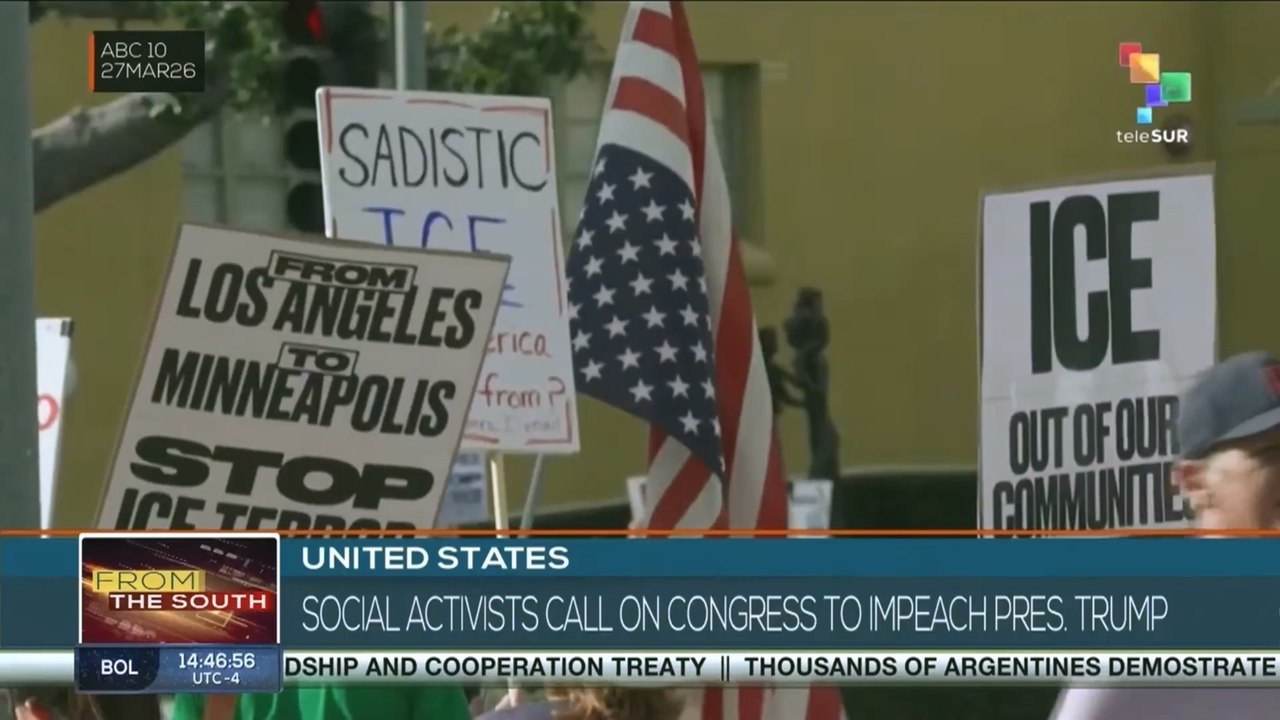 United States: Social activists call on Congress to impeach President Trump