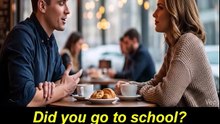 Did you go to school?  Yes, I went yesterday.