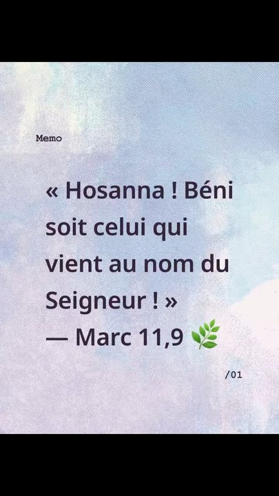 Dimanche des Rameaux