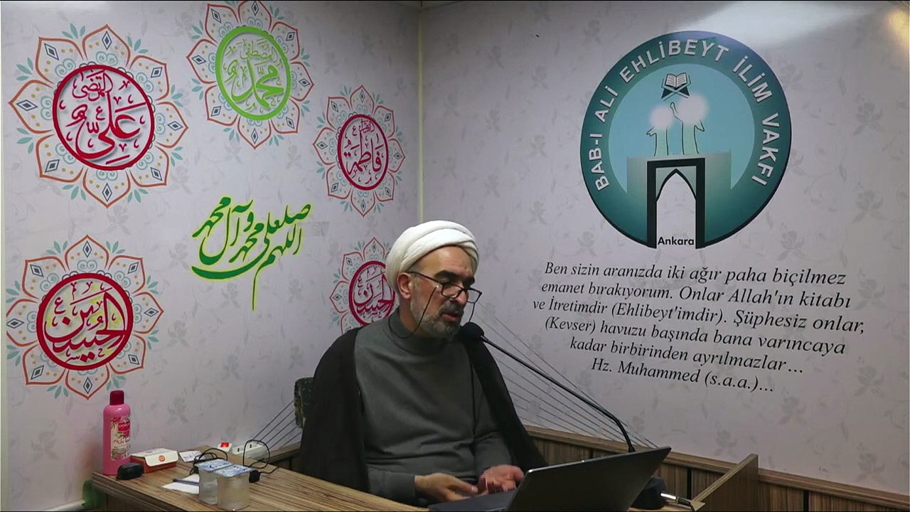 6 Aralık 2025 Hz. Resulullah'ın İmam Ali'ye Nasihatları (#Güzel Huy)