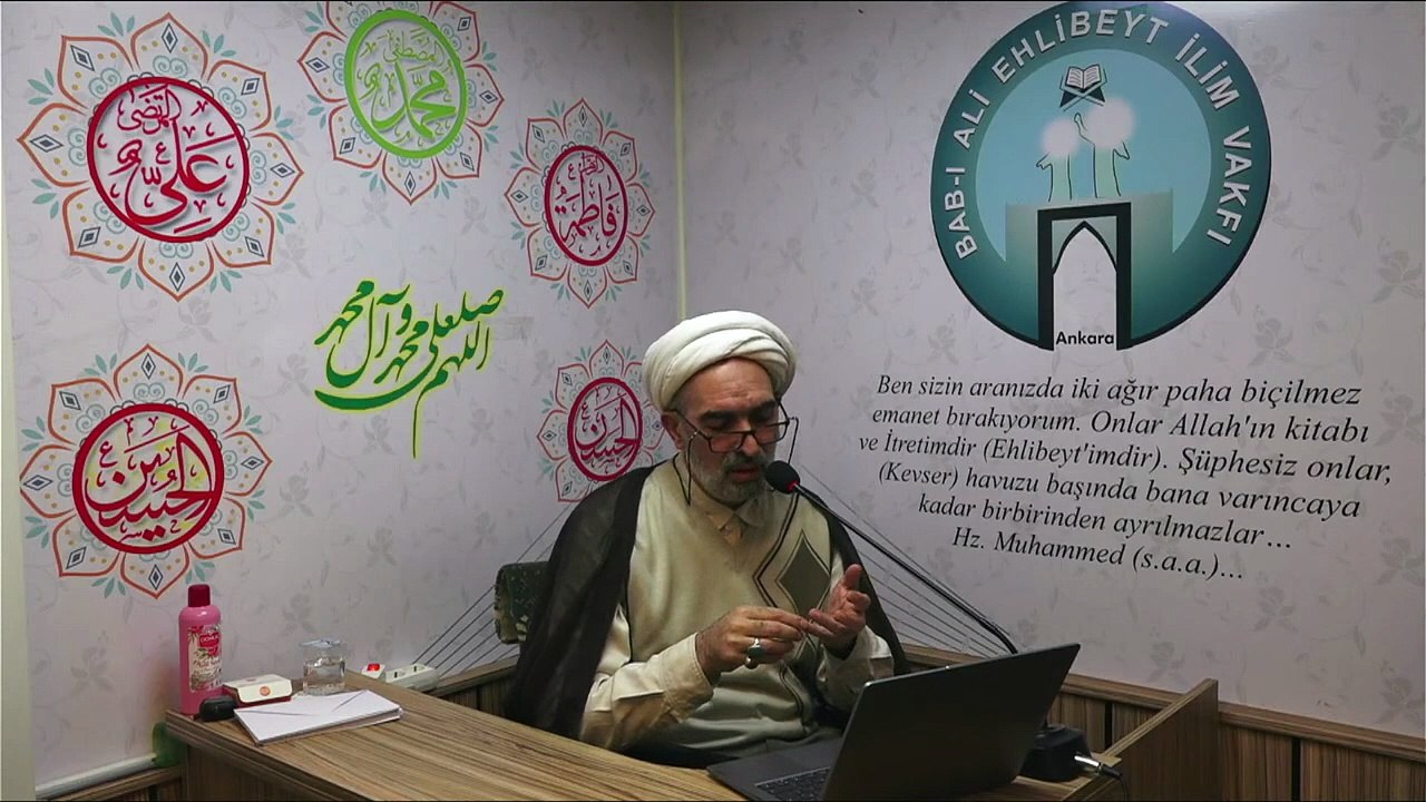 20 Aralık 2025 Hz. Resulullah (s.a.a)'ın İmam Ali'ye Nasihatları (Sağlıkla ilgili hadisler)
