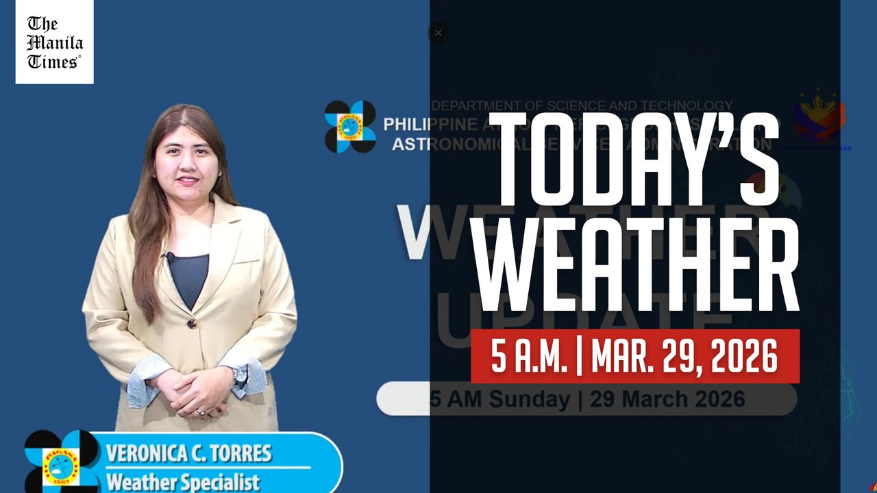 Today's Weather, 5 A.M. | Mar. 29, 2026