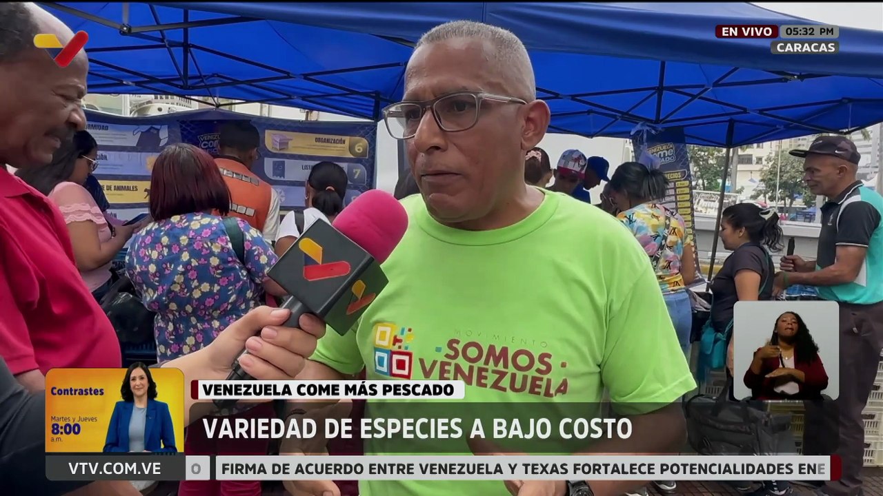 Caracas | Ofrecen más de 40 especies de proteínas del mar a la población en la avenida Bolívar