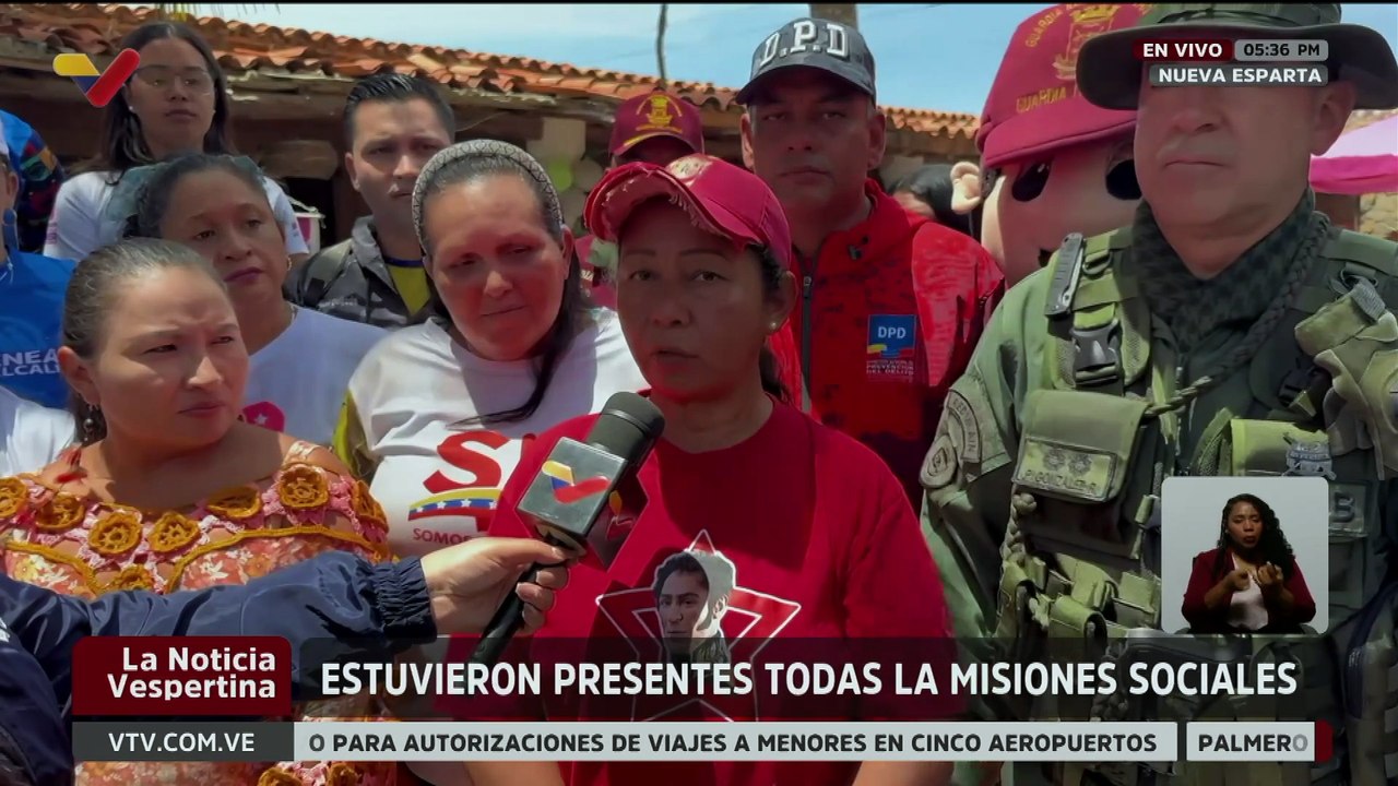 Nva. Esparta | Desde la Comuna Rosa Inés se lleva a cabo la jornada social de atención integral