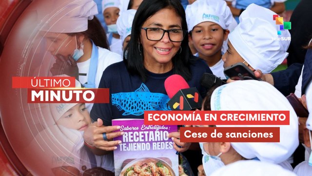 Pdta. (E) de Venezuela denuncia sanciones de EE.UU. y destaca recuperación económica