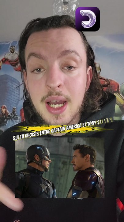 Qui tu choisis entre Captain America et Iron Man ?