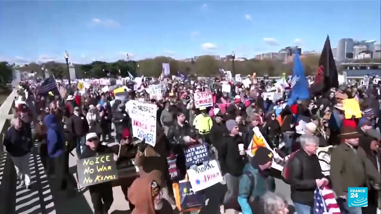 'No Kings Day': la mayor protesta en la historia de EE. UU. contra las políticas de Trump