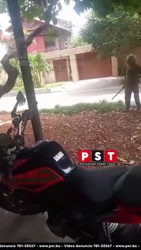 Denuncian a sujeto por amedrentar a los vecinos barrio Ferbo