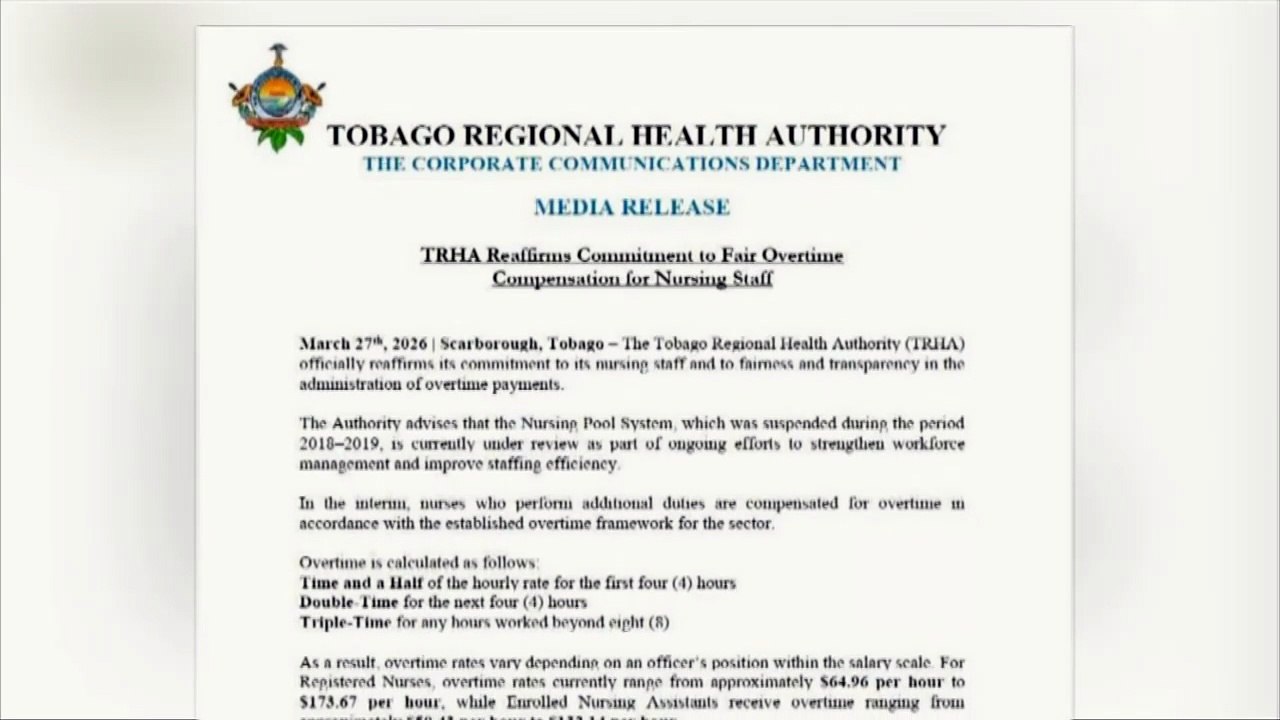 TRHA REAFFIRMS COMMITMENT