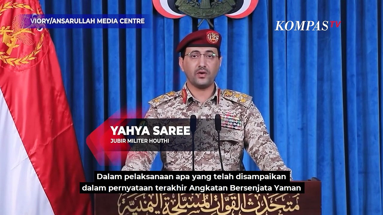 Gabung Iran! Houthi Yaman Luncurkan Rudal Balistik Bombardir Israel