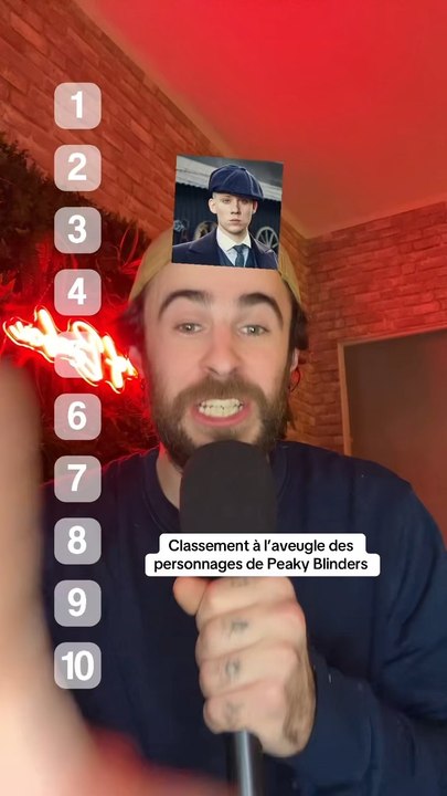 Classement à l’aveugle des personnages de Peaky Blinders