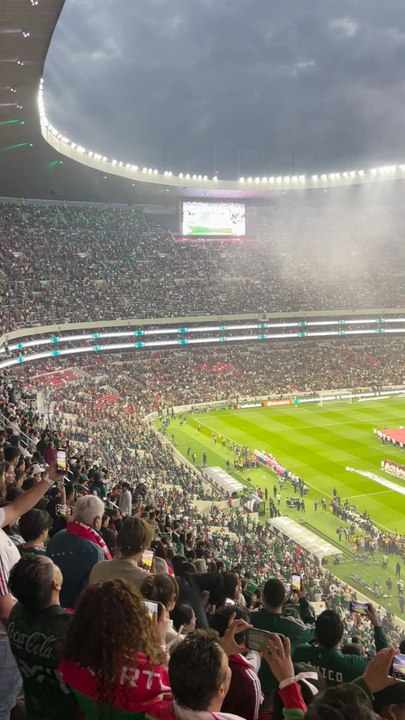 Así sonó el himno mexicano en el Estadio Ciudad de México por primera vez en dos años