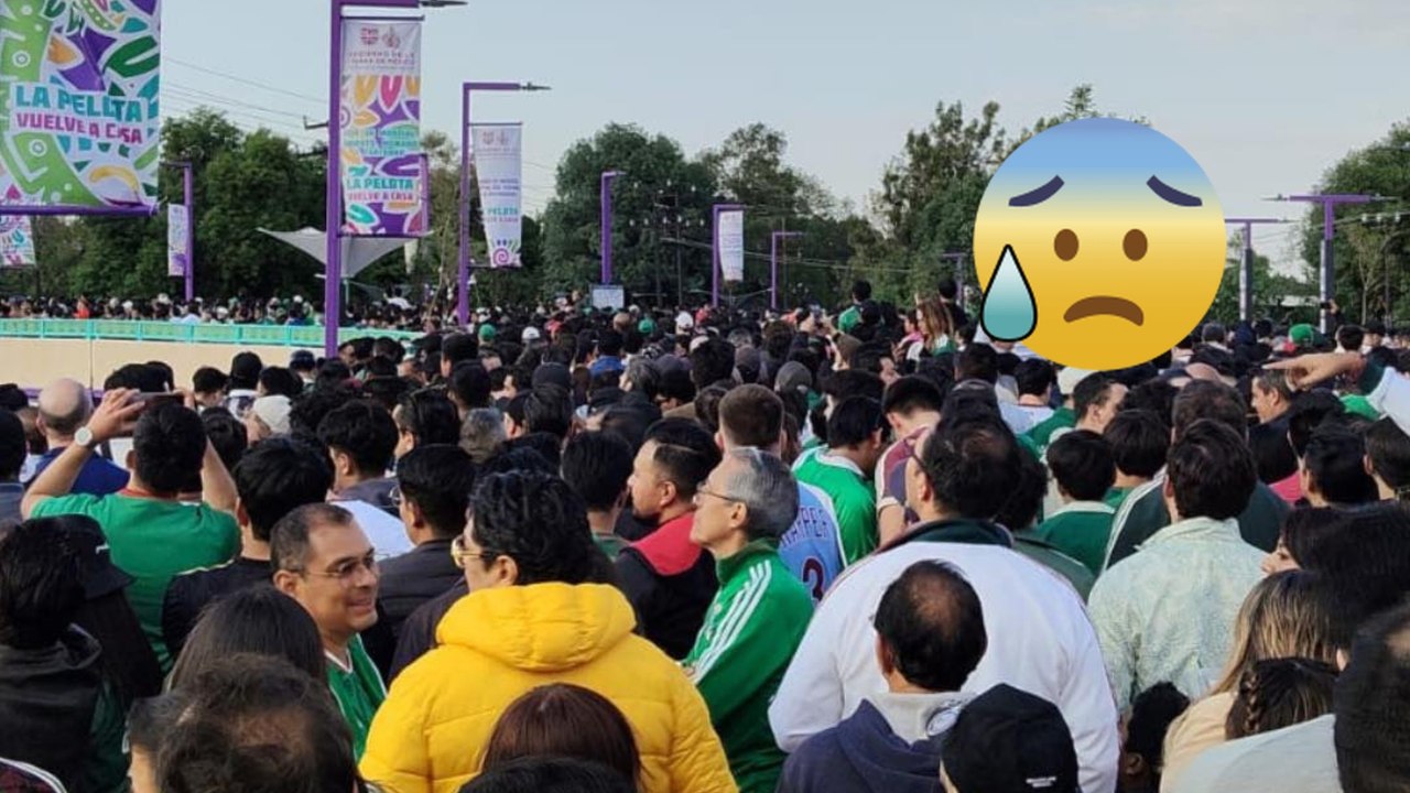 Caos en el Estadio Azteca: Aficionados tienen dificultades para ingresar pese a que arrancó el México vs Portugal