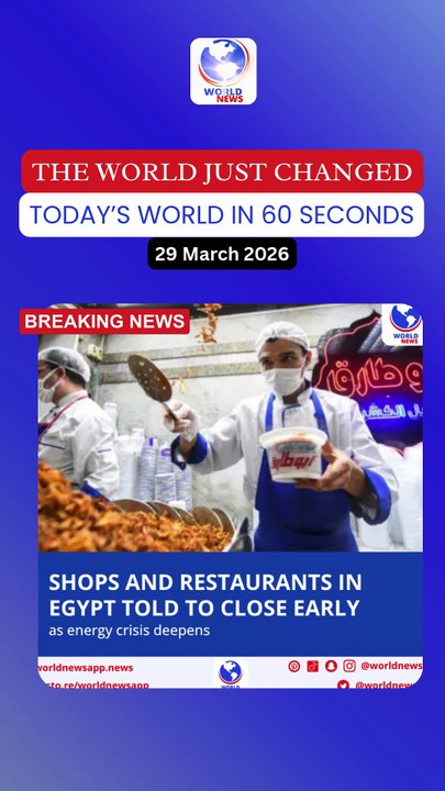 Shops and restaurants in Egypt told to close early as energy crisis deepens