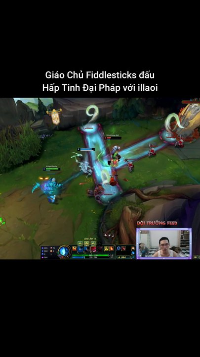Giáo Chủ Fiddlesticks đấu Hấp Tinh Đại Pháp với illaoi #fiddlesticks #illaoi #lienminhhuyenthoai #leagueoflegends #knightriseky