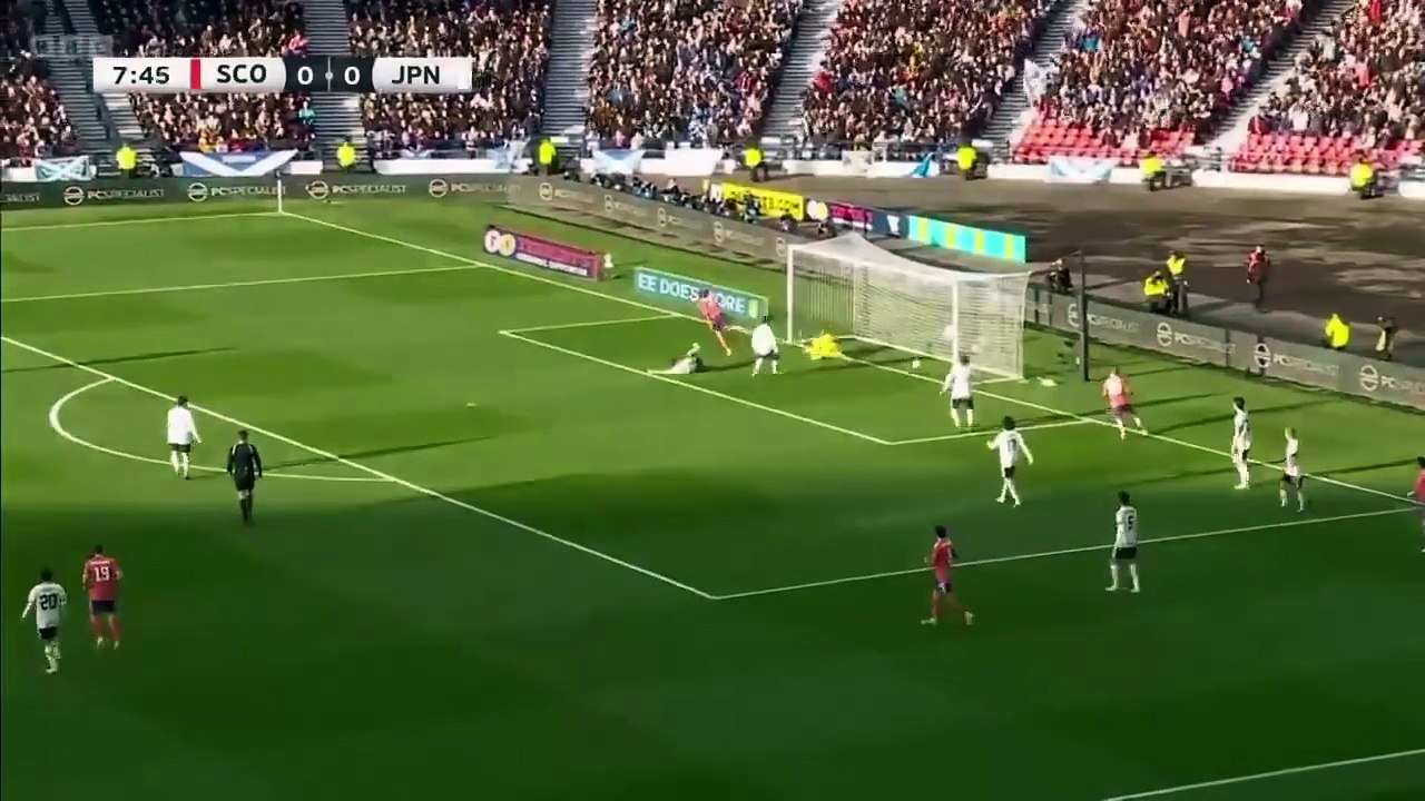 Scotland 0-1 Japan World Cup Warm Up Friendly HIGHLIGHTS