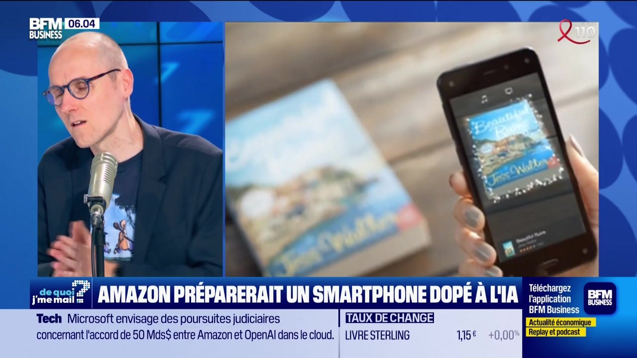 De Quoi J'me Mail : Amazon pourrait sortir un smartphone boosté à l'IA (1/2) - 29/03
