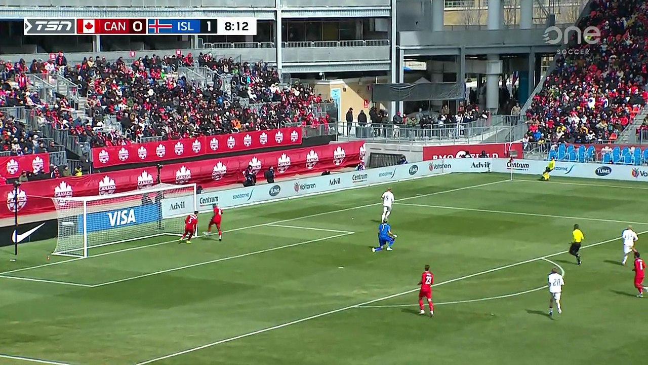 Canada vs Iceland Highlights 2-2 DAVID SCORES A BRACE