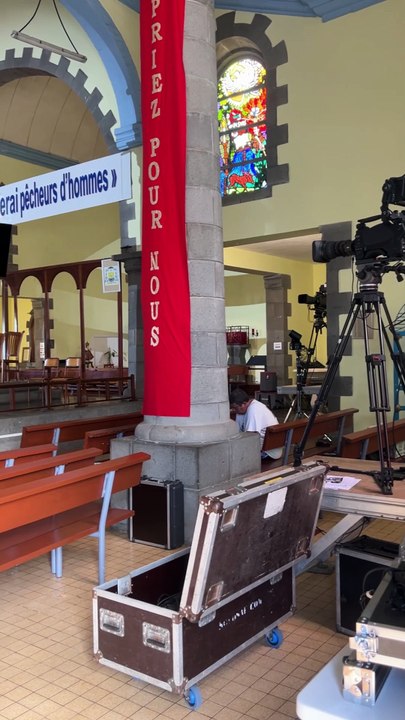 Préparatifs messe des rameaux 1