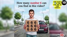 #CanYouSolveThis 👀🧠 How Many 6s Can You See in this video? 6️⃣