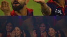 RCB की पहली जीत के बाद, विराट-अनुष्का का रोमांटिक मोमेंट हुआ वायरल