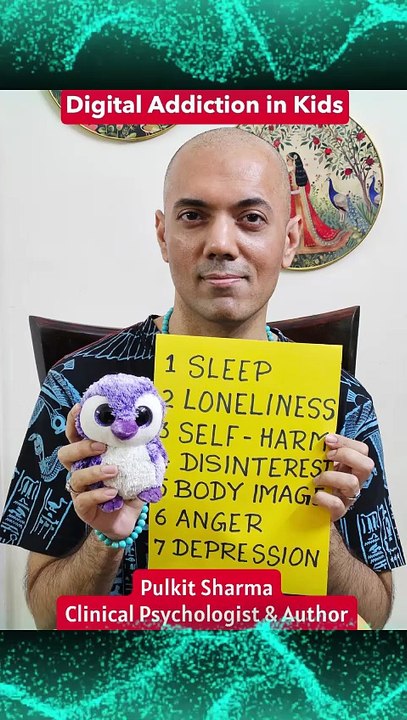 Digital addiction in kids - 7 Signs