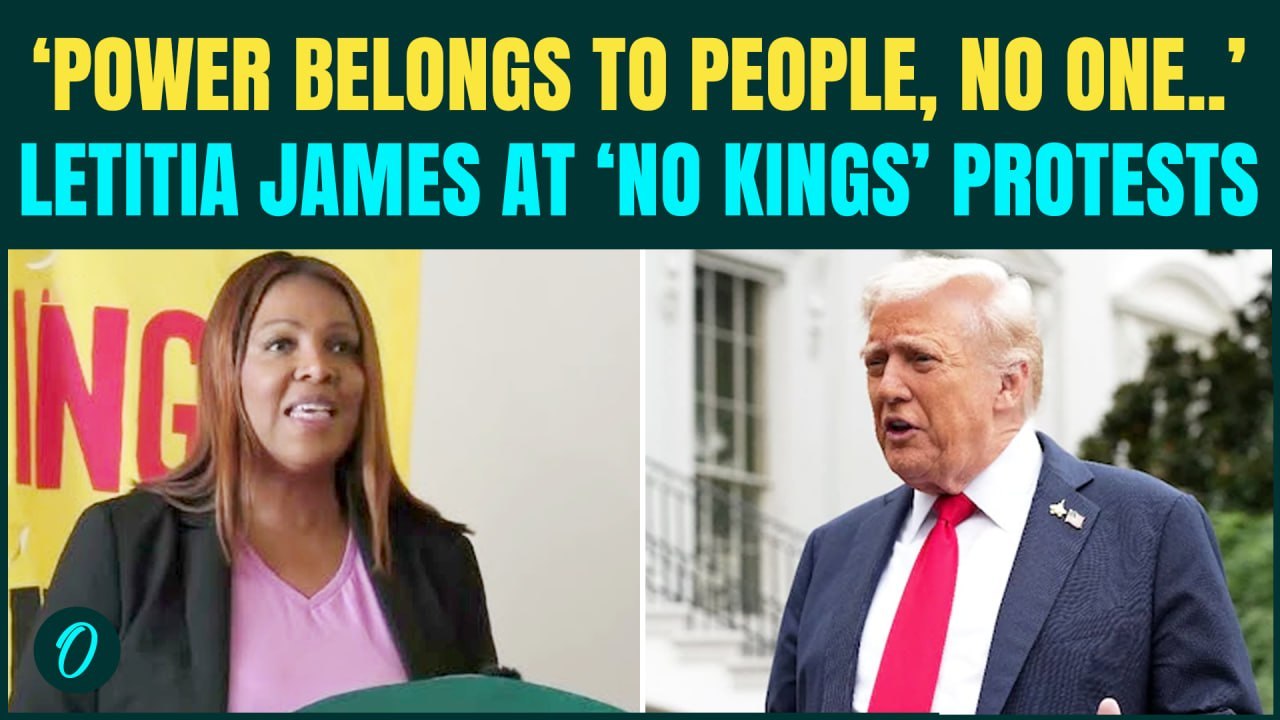 Letitia James Vs Trump: New York State Attorney SLAMS Trump, GOP Over Iran War at NO Kings Protest