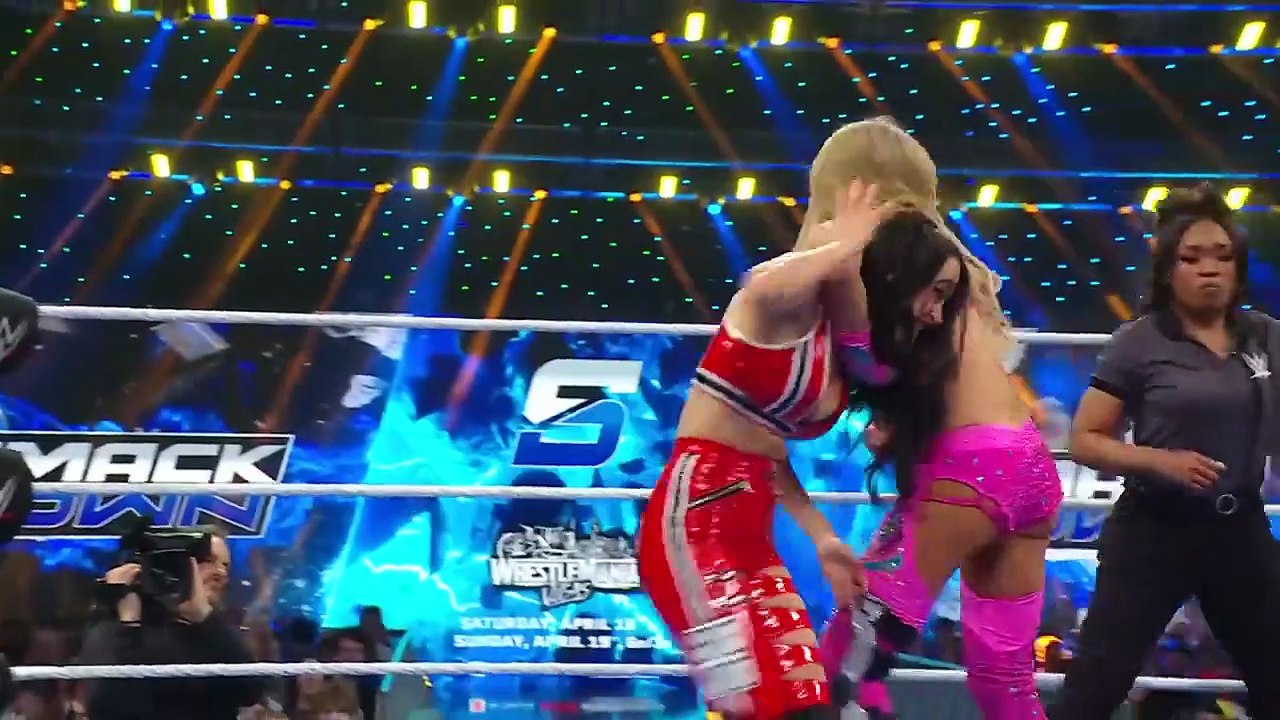 WWE SMACKDAWN 27 MARCH 2026 CHARLOTTE FLAIR & ALEXA BLISS VS THE BELLA TWINS FULL MATCH