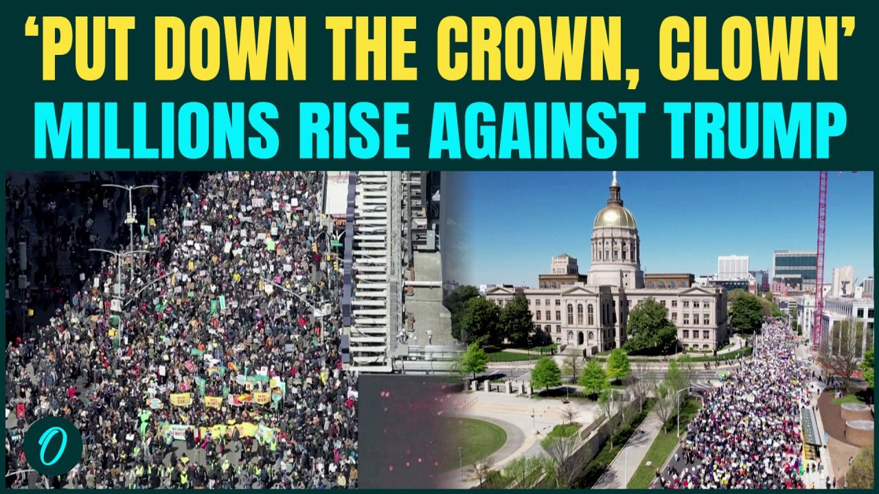 ‘No Kings’ Protests BREAKING: Millions of American Rally in Across U.S. Against Trump Amid Iran War